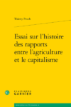 Essai sur l’histoire des rapports entre l’agriculture et le capitalisme - Cover